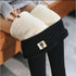 High Waist Fleece-Lined Warm Leggings for Women