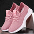 Women's Breathable Platform Lace-Up Sneakers