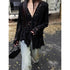 Vintage Summer Lace Blouses Women See Through Sheer Long Sleeve Sun Shirts Korean Style Casual Sun Protection Sexy Ladies Tops