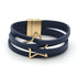 Leather Bracelets For Women Fashion Multilayer Wrap Jewelry