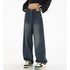 High Waist Baggy Denim Jeans for Women