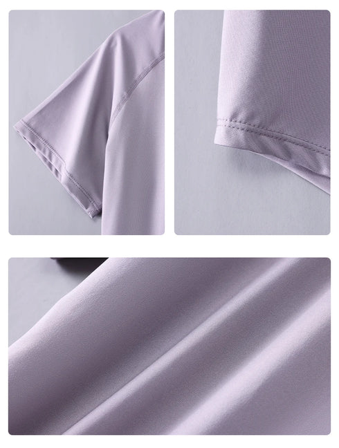 DRUR Women's 2-Piece Yoga Set - Summer Sportswear