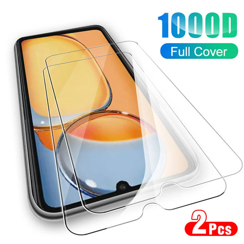 2PCS HD Tempered Glass Screen Protectors for Xiaomi Redmi 13C