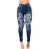 Botvotee Ripped High Waisted Skinny Jeans