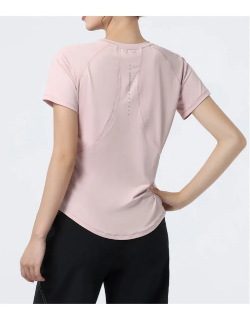 Women's Quick Dry Short Sleeve Workout Top