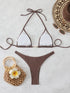 Stylish Chain Detail Bikini Set for Women