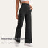 Women's High Waist Flared Yoga Pants with Pockets