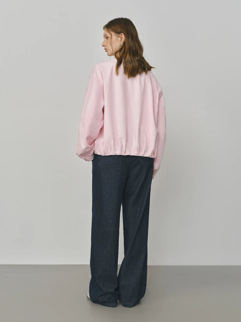 French Barn-Style Oversized Short Jacket for Women