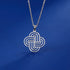 Solomon’s Knot Pendant Necklace for Women