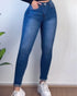 Plus Size High Waist Skinny Denim Pants