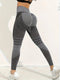 High Stretch Seamless Yoga Leggings with Hip Lifting Design