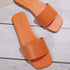 Minimalist Single Band Slide Sandals for Women