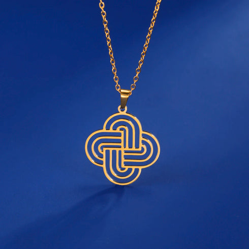 Solomon’s Knot Pendant Necklace for Women