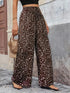 Floral Print Wide Leg Pants in Plus Sizes 1XL-5XL