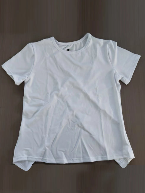 Women's Loose Fit Yoga Top with Mesh Back