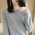 Casual Knitted Pullover Sweater for Women