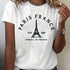 Womens Trendy Letter Print T-Shirt for Effortless Style