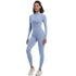Women's Seamless Long Sleeve Sports Bodysuit