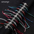12Pcs Life Tree Charms Adjustable Bracelet Set