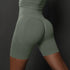 Seamless High Waist Yoga Shorts for Women