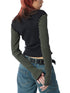 Women's Star Print Long Sleeve Casual T-Shirt