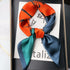Luxury Silk Square Scarf for Women - 70cm