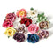 Bulk Mini Silk Roses Artificial Flower Heads for Weddings and Home Decor
