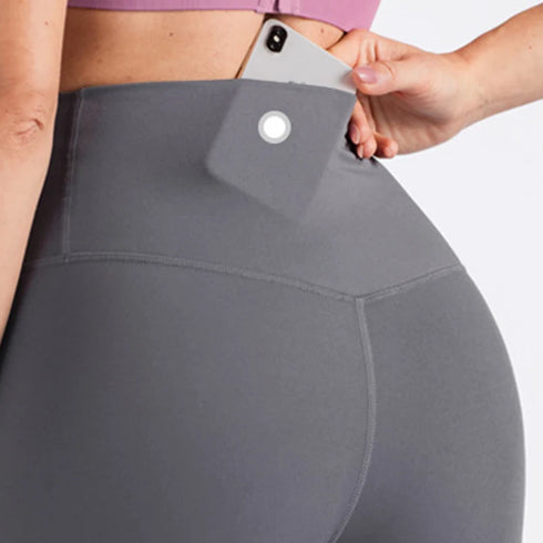 Women's Seamless Yoga Leggings with Inner Pocket