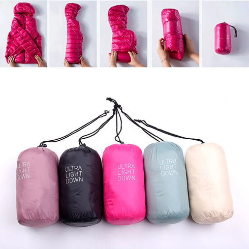 Women's Ultralight Duck Down Puffer Jacket