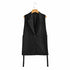 Chic Vintage Women's Sleeveless One-Button Waistcoat