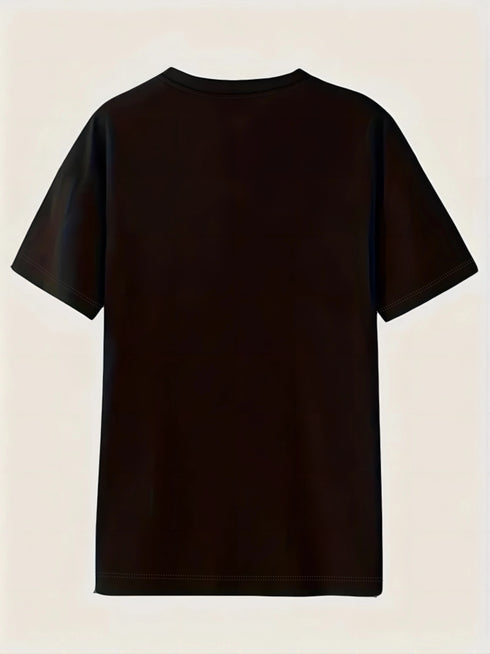 Teddy Bear Graphic Print T-Shirt for Women