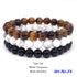Couples Distance Bracelet Set - Natural Stone Healing
