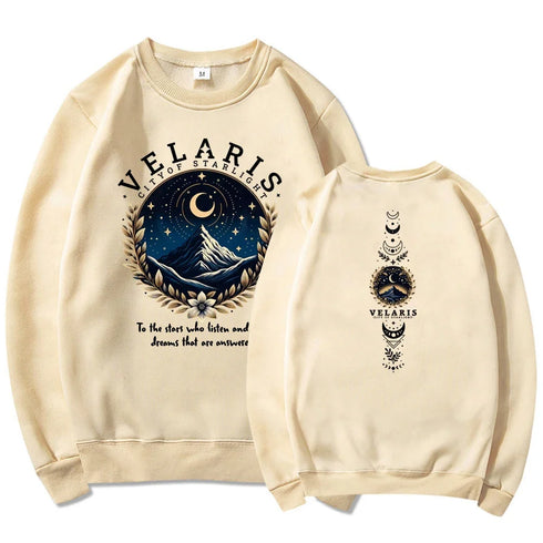 Velaris City of Starlight Graphic Hoodie for Women