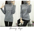 Women's Turtleneck Knitted Sweater