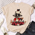 Funny Comic-Inspired Women's Summer T-Shirt