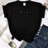 Quirky Letter Print T-Shirt for Women - Casual Summer Tee