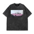Vintage Leopard Print Oversized Cotton Tee