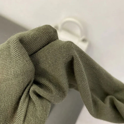 Turtleneck Long Sleeve Cotton Top for Women