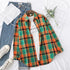 Casual Women's Flannel Plaid Shirt - Autumn Collection