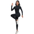 Women's Seamless Long Sleeve Sports Bodysuit
