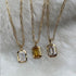 Retro Hip-hop Multicolour Crystal Pendant Necklace for Women