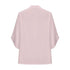 Women's Chiffon V-Neck Blouse with Petal Sleeves