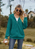 Hooded Zip-Up Sweatshirt for Women