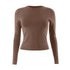 Slim Fit Long Sleeve T-Shirt for Women