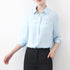 Simple Solid Color Loose Women's Chiffon Shirt Tops 2023 New Long Sleeve Casual Elegance Woman Blouses Lady Office Shirt Clothes