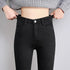 High Waist Thermal Denim Jeans for Women
