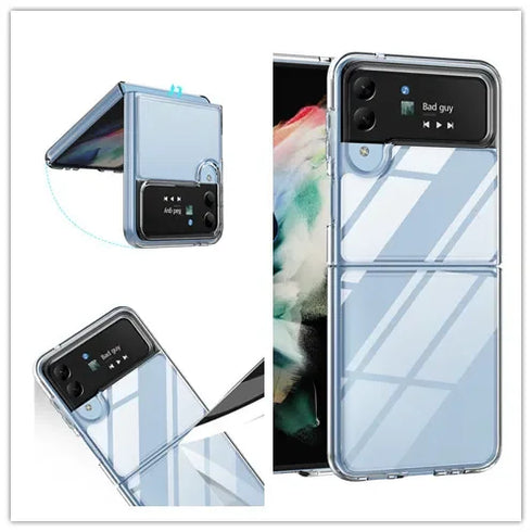 Clear Ultra Thin PC Case for Samsung Galaxy Z Flip 4