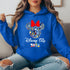 Disney Trip 2026 All Characters Print Adult Hoodie Women Winter Fleece Lined Warm Cozy Soft Casual Outerwear for Cold Weather