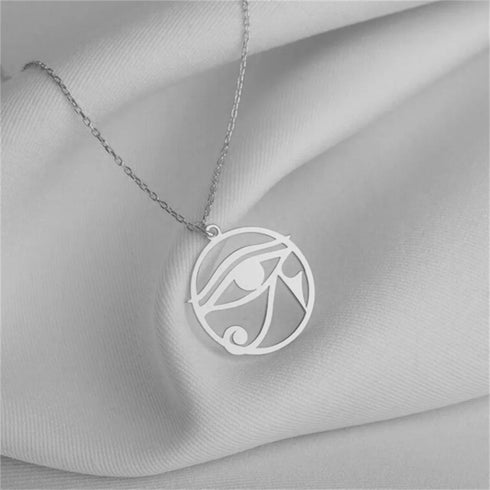 Retro Egypt Eye of Ra Pendant Jewelry Unisex Necklace