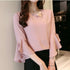 Ruffled Sleeve Chiffon Blouse for Women